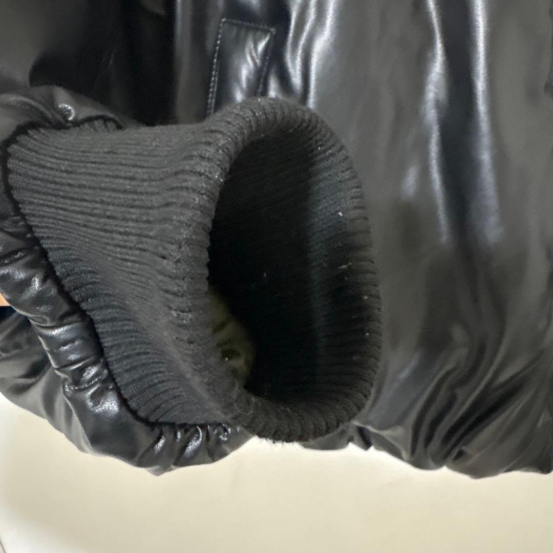 完売　null. PUFFYエコレザーブルゾン