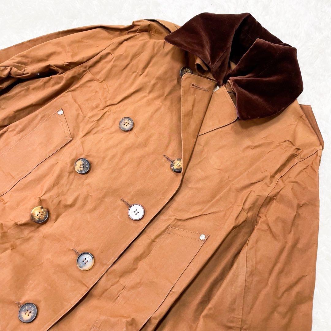 HERMES エルメス トレンチコート ロングコート