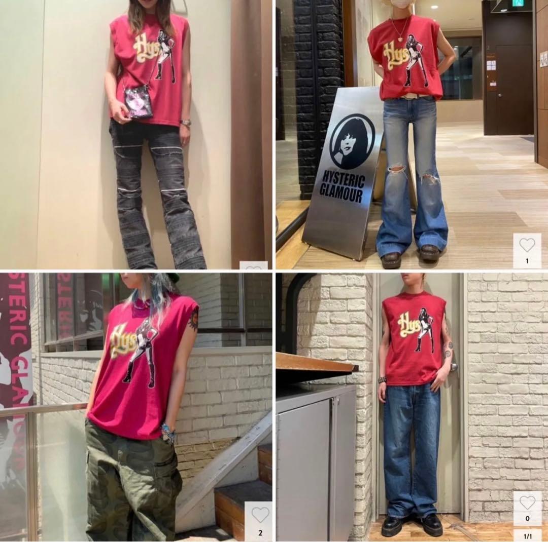 HYS BREAZE ノースリーブ Tシャツ タンクトップ ヒステリックグラマー