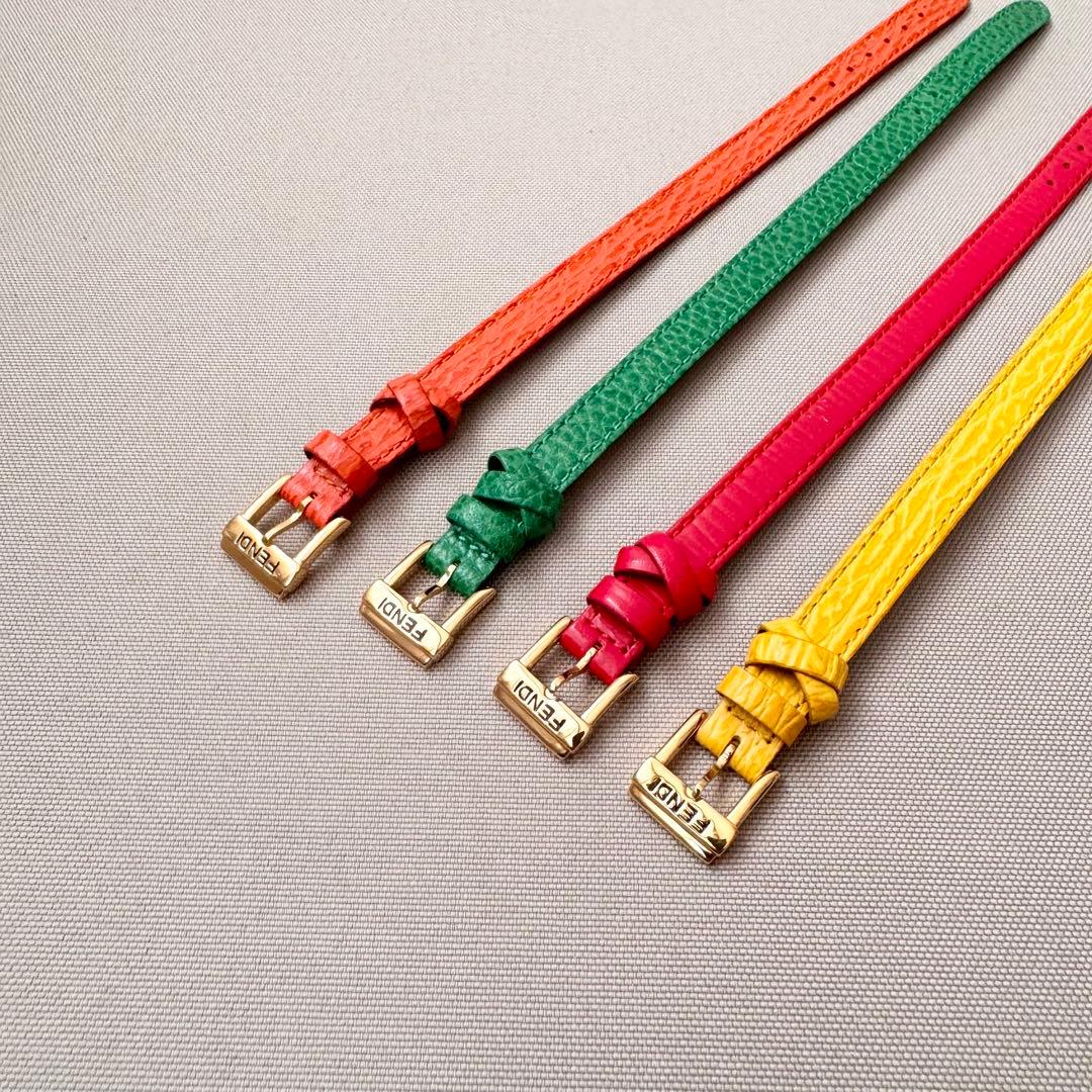 FENDI フェンディ チェンジベルト 腕時計 ベルト未使用 4色