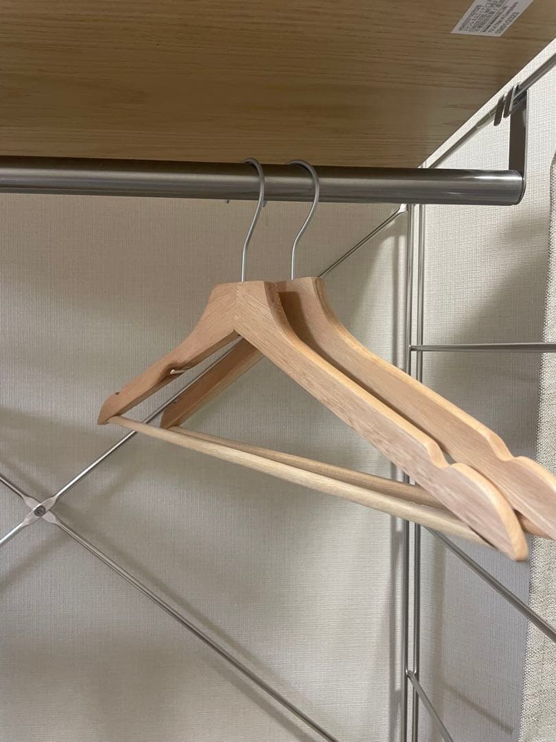 無印良品MUJIステンレスユニットシェルフ　オーク材　2段引き出し付き　完成品