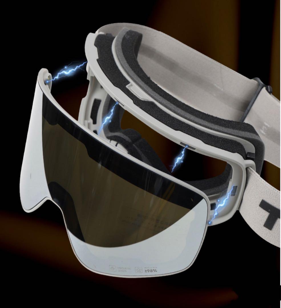 TERRORスキー スノーボード ゴーグル 磁気マグネットコーティング 曇り防止