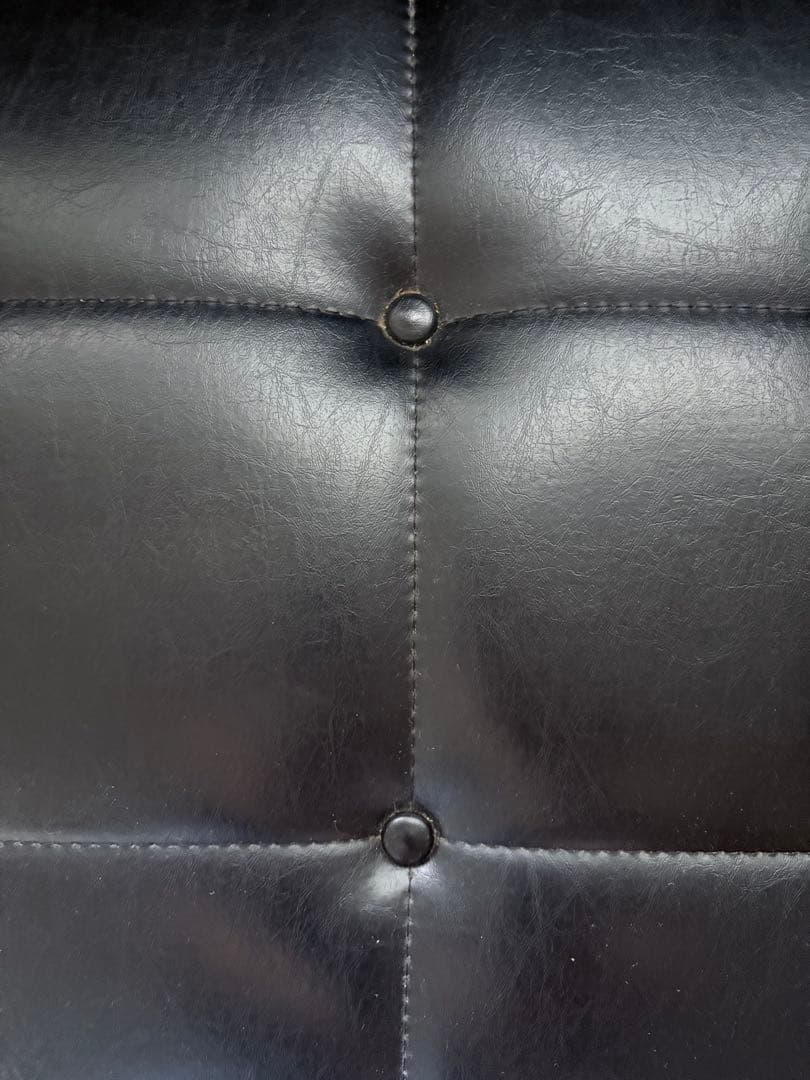 カリモク60 Kチェア2シーター ブラック　2人掛けソファ