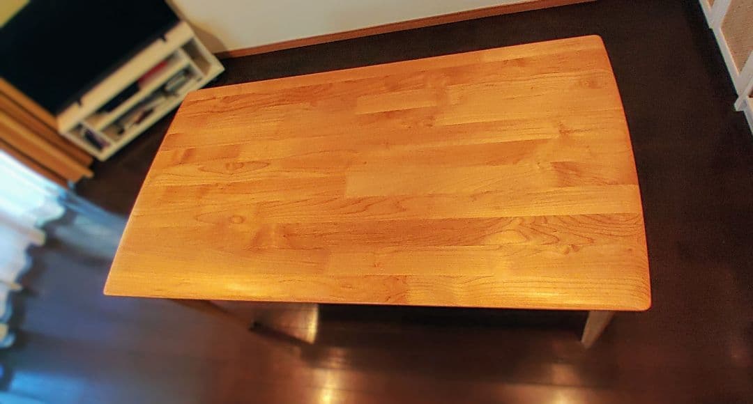 【※値下げしました】ニトリ　ダイニングテーブル(アルナスDF 150 LBR)