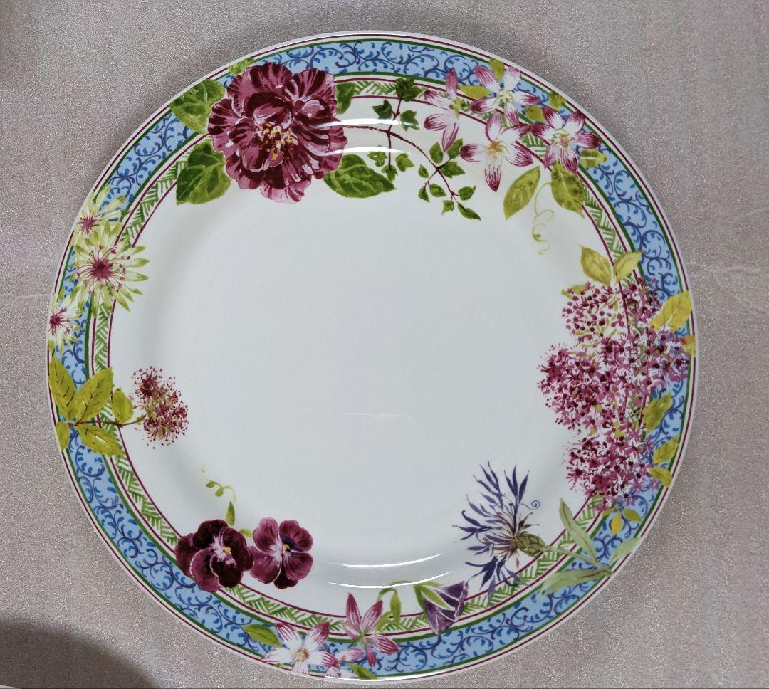 GIEN ミルフルール ディナープレート2枚セット