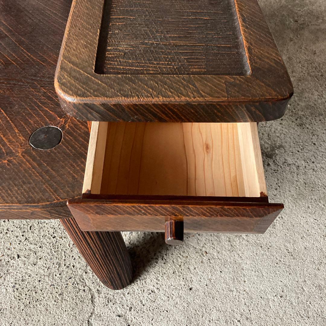 民藝椅子 無垢材 骨董家具　長椅子