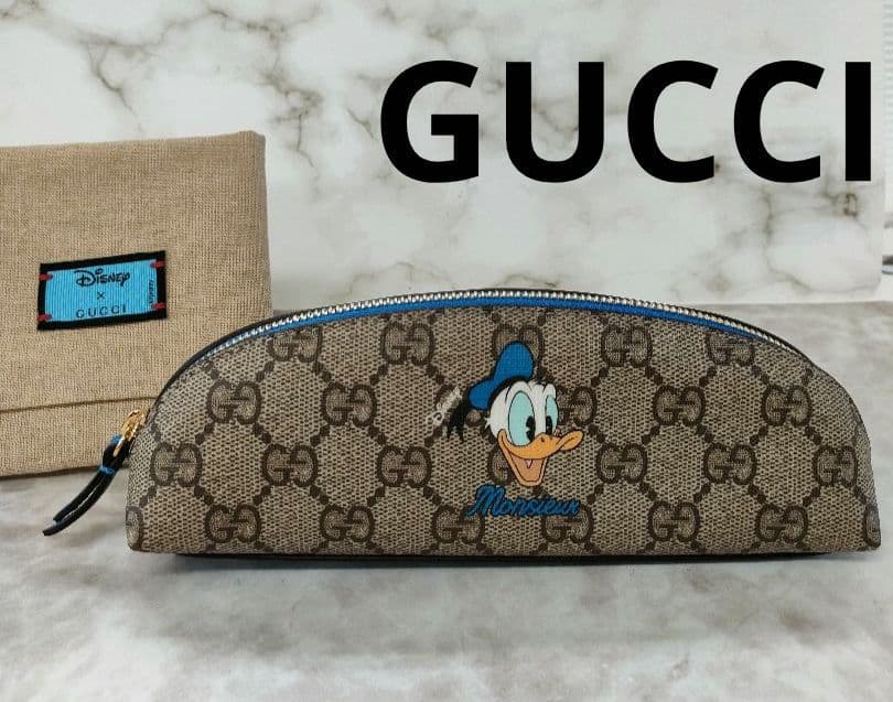 AMW20 グッチ 未使用美品 ディズニーコラボ ポーチ ペンケース
