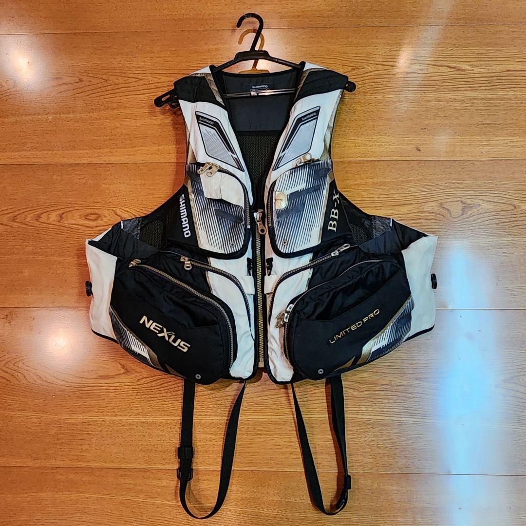 シマノ リミテッドプロ フローティングベスト【VF-112T】リミテッドホワイト