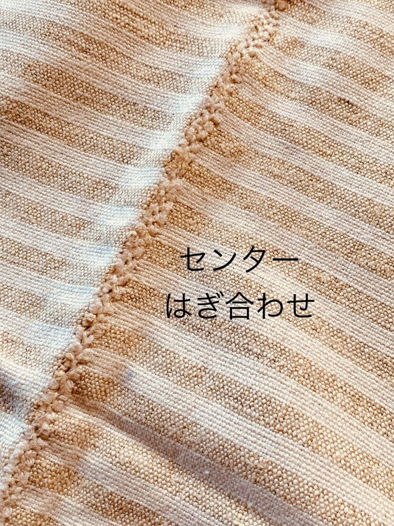 フランスアンティーク クロスステッチ コットンリネン ボーダー マルチクロス