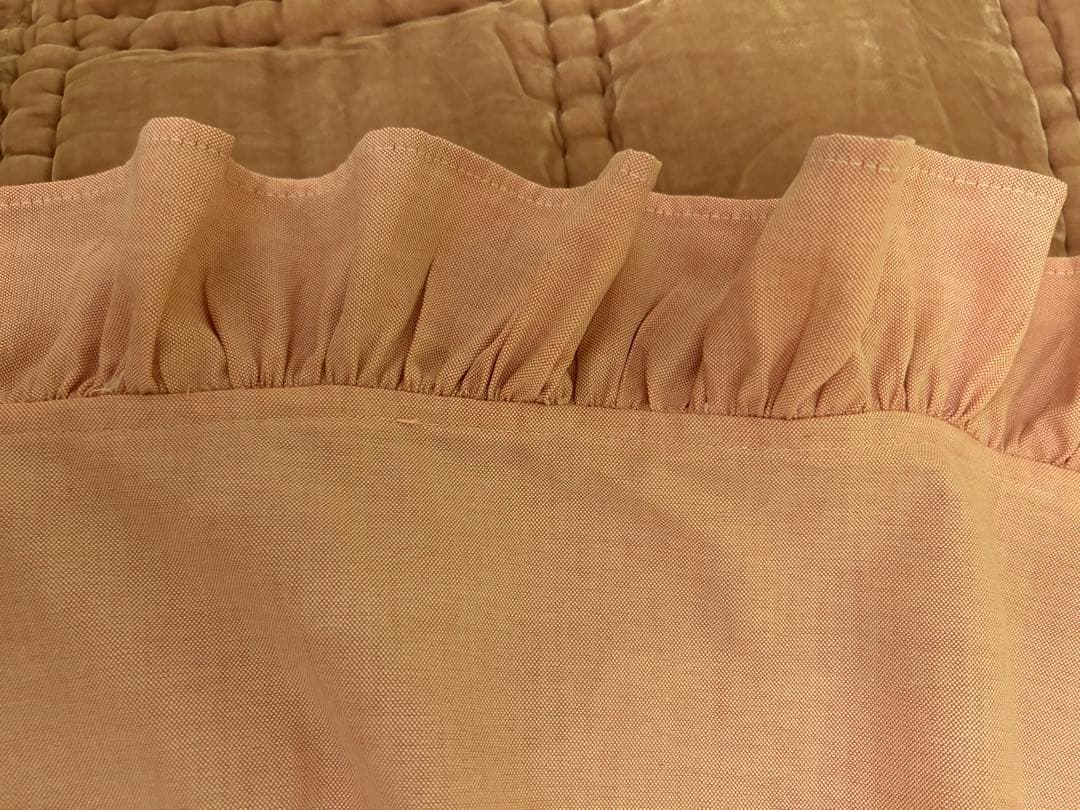 ラルフローレン　RALPH LAUREN ピンク フリル付きエプロン　新品未使用