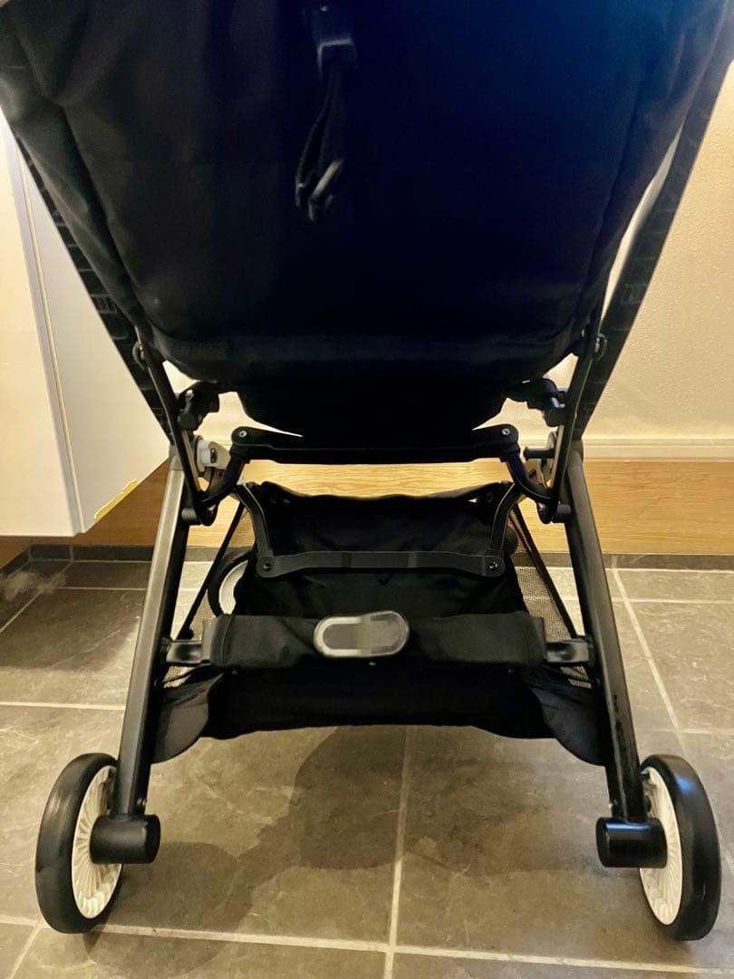 cybex サイベックス ベビーカー リベル レインカバー付 グレー