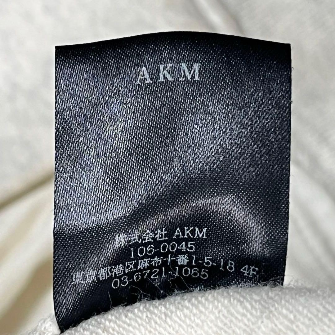 『AKM』定価6.6万 ストレッチジャージパーカー ダブルジップアップ