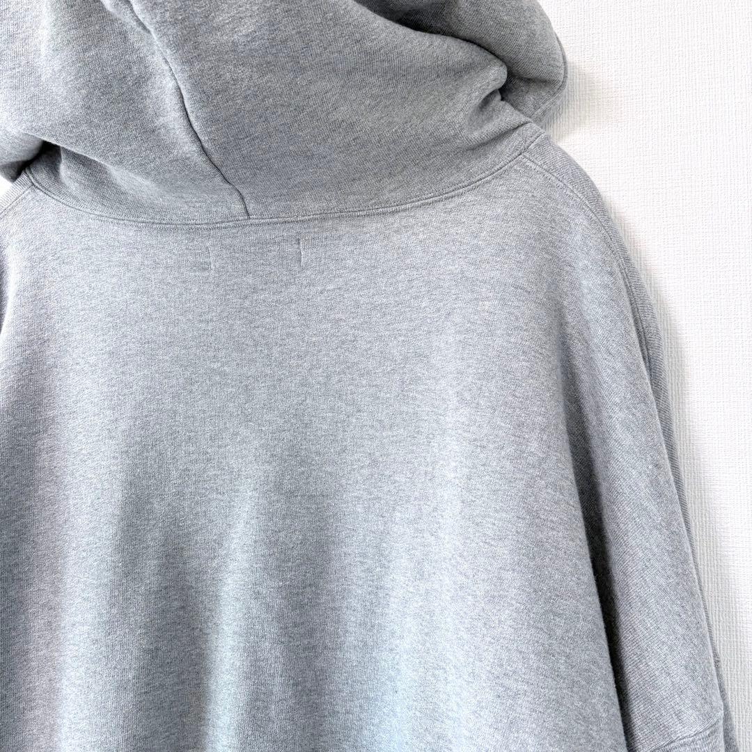 TTT MSW ロゴワッペン パーカー XL グレー Logo Hoodie