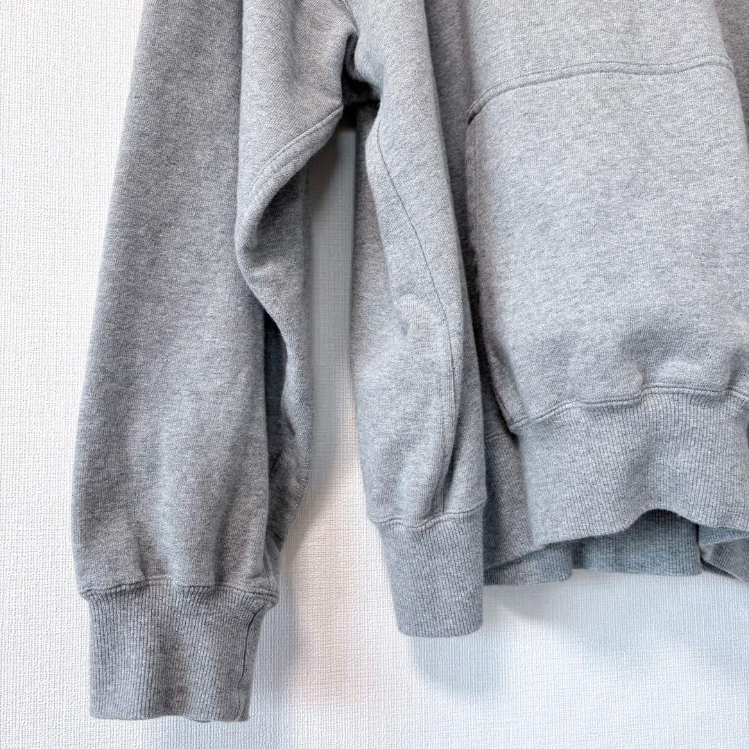 TTT MSW ロゴワッペン パーカー XL グレー Logo Hoodie