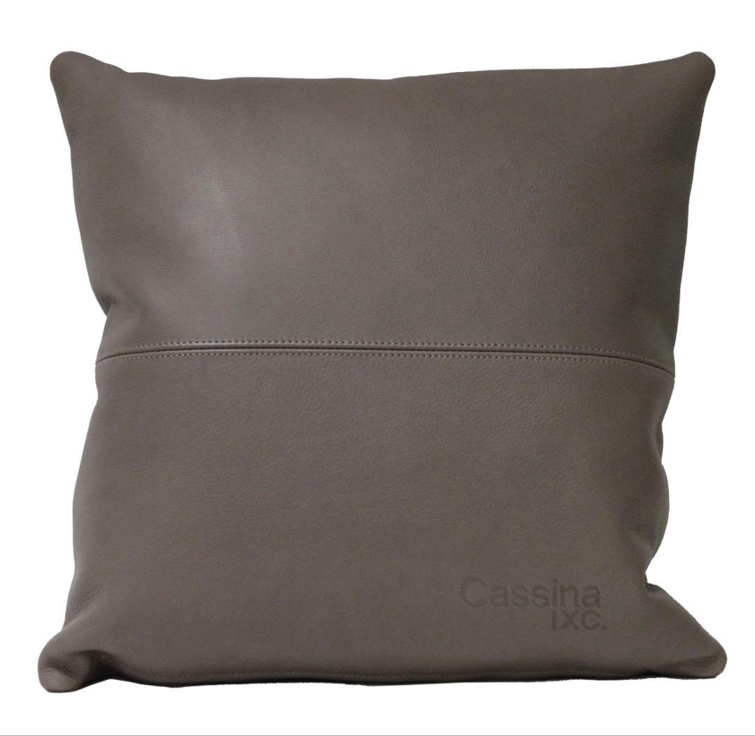 （2個セット）カッシーナ・イクスシー レザークッション FZ革