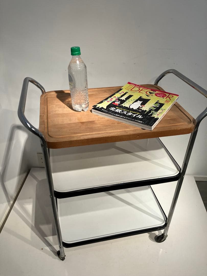 ビンテージ、コスコ社製、キッチンカート、ミッドセンチュリー、cosco、ワゴン