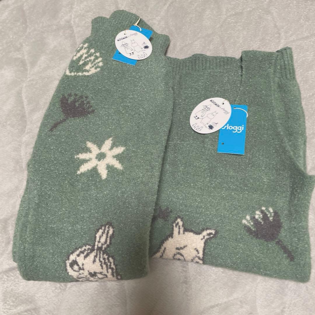 MOOMIN×sloggi インナートップと9分丈パンツのセット　新品未使用☆