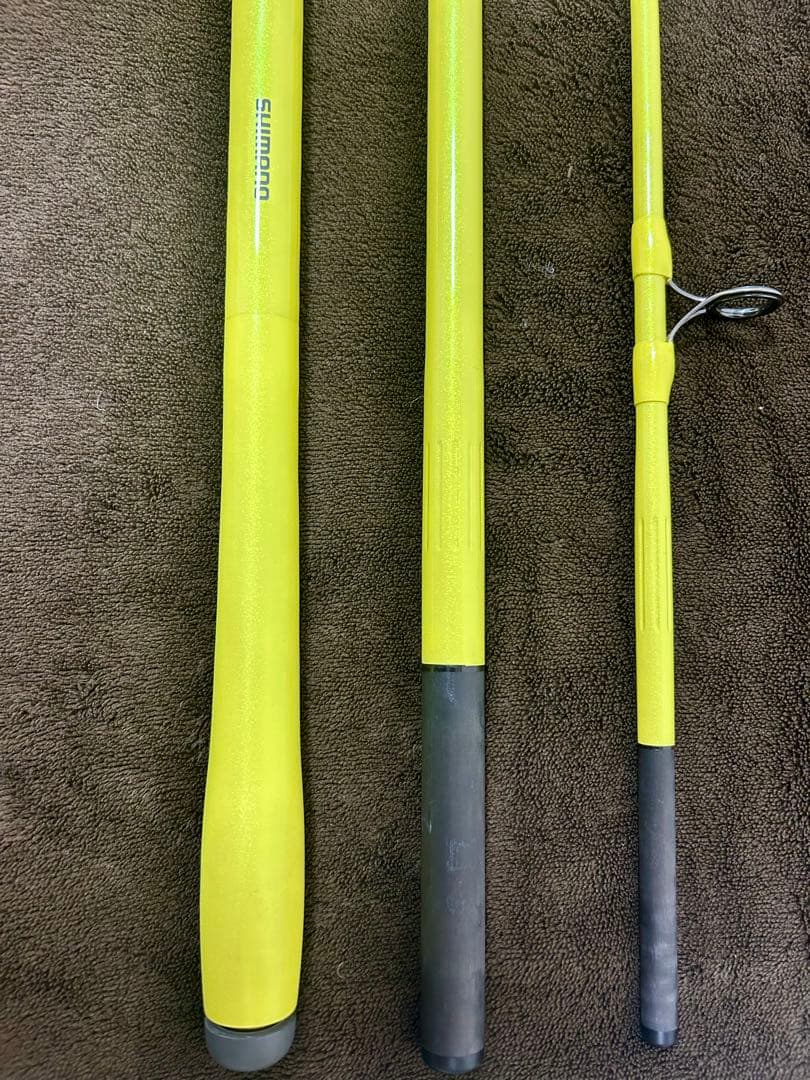 田*中様 SPIN POWER 365EX+ 投げ竿 イエロー