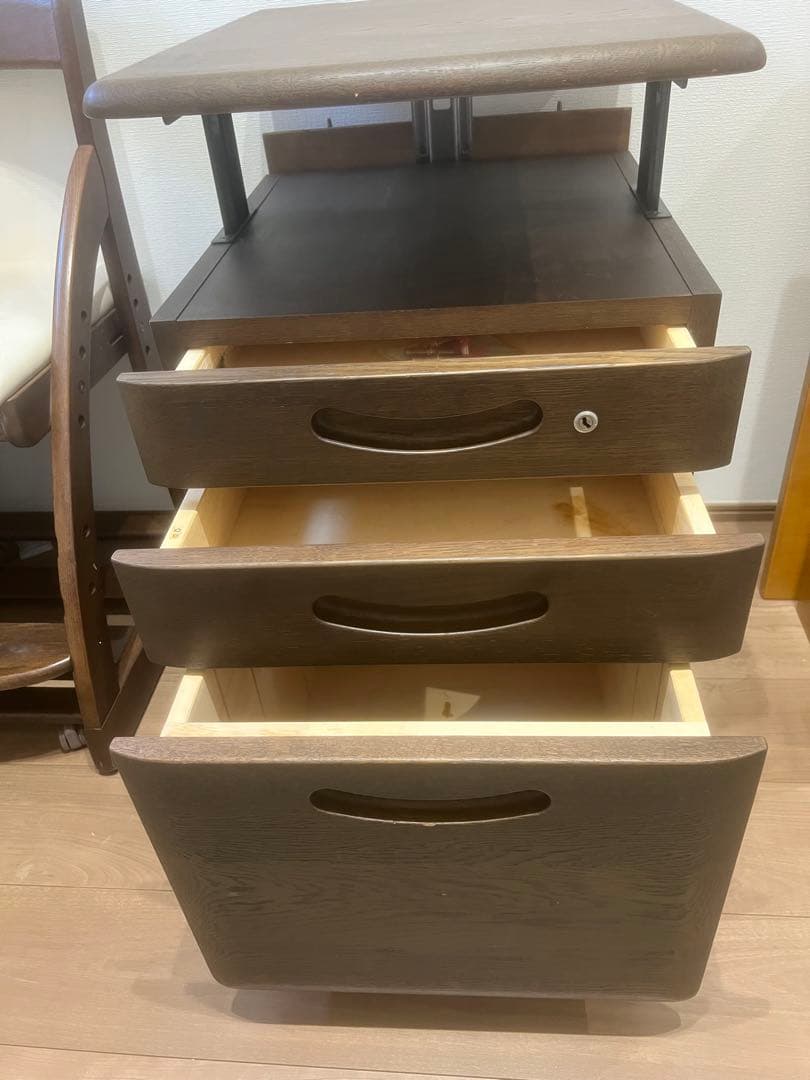 karimoku 引き出し付きデスク　セット