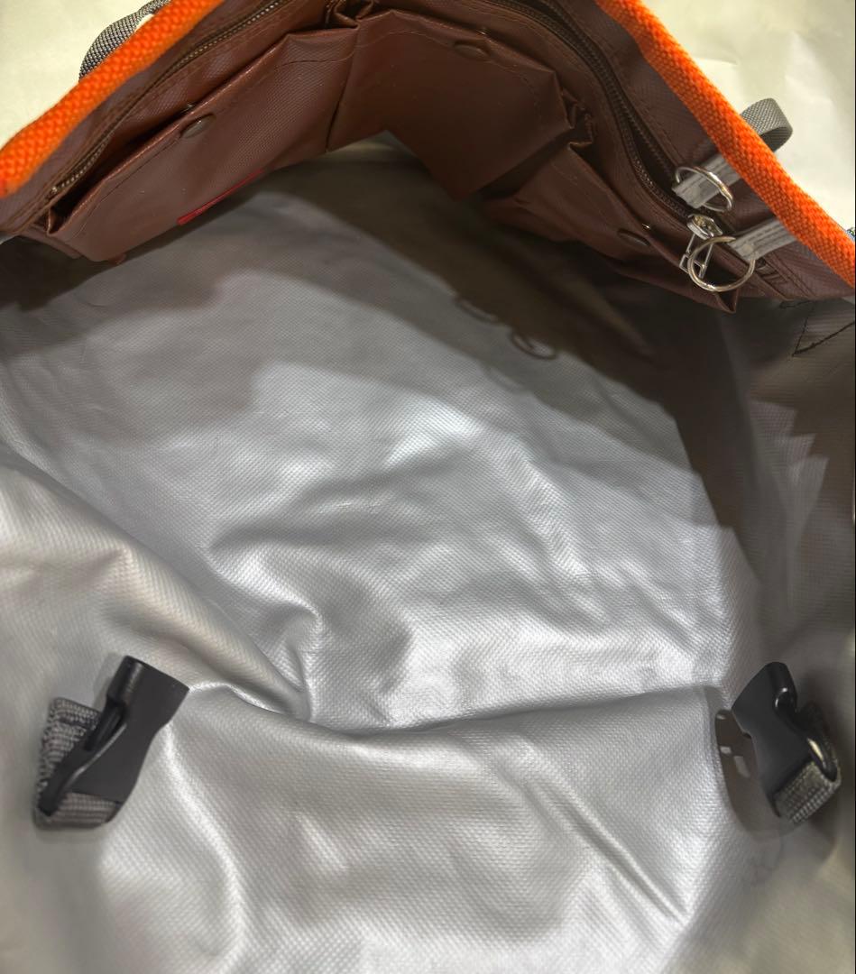 UNDERCOVER/アンダーカバー 民族柄転写プリントメッセンジャーバッグ