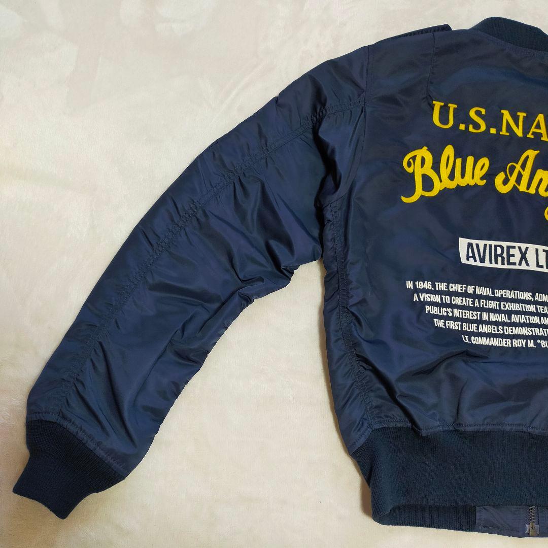 美品　AVIREX　U.S. NAVY Blue Angels　L−2A