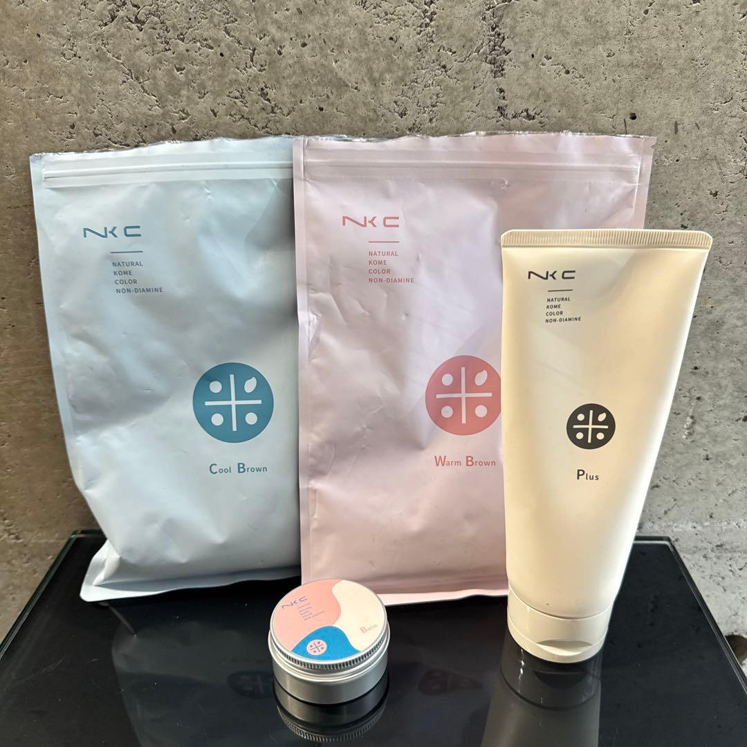 ナッシュ　ナチュラル米カラー　ノンジアミン　米粉カラー