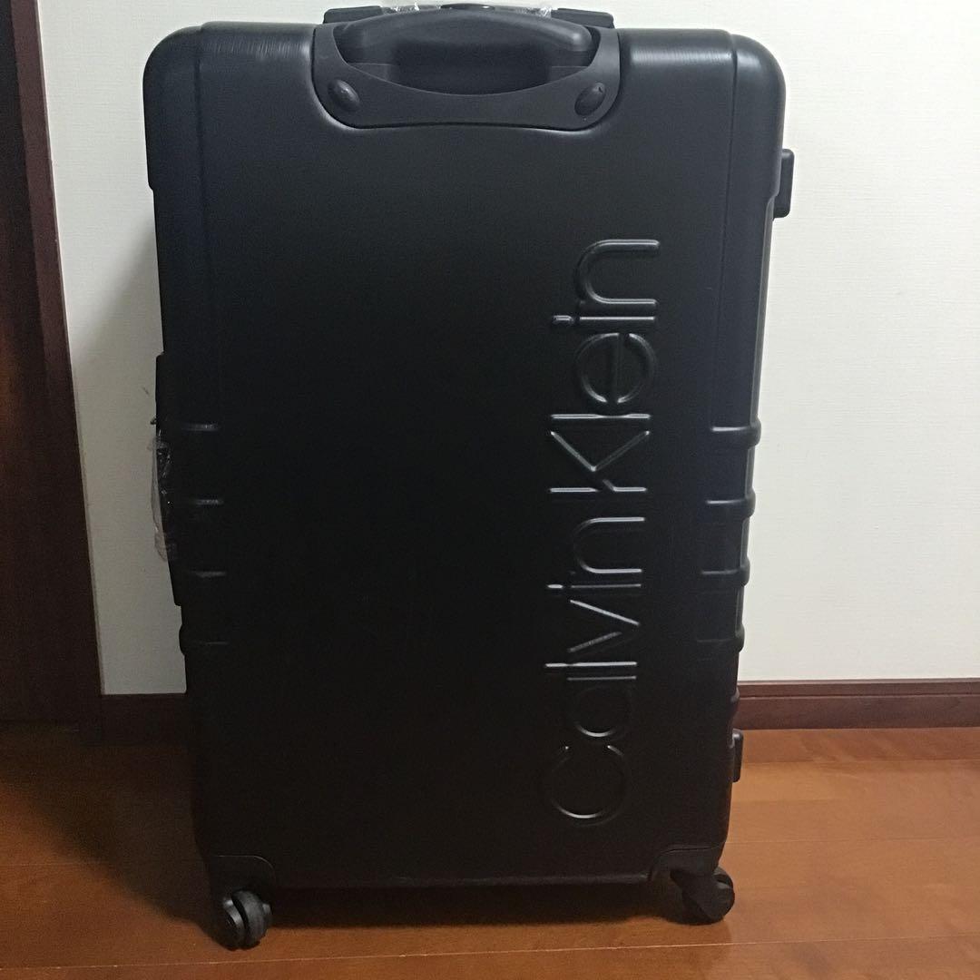 【海外限定】  キャリーケース ロゴ カルバンクライン