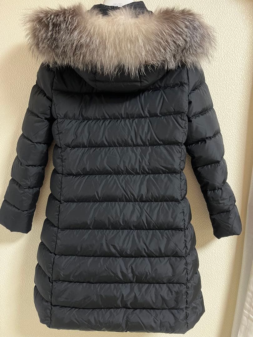 モンクレール Abelle ダウンコート 10A ブラック