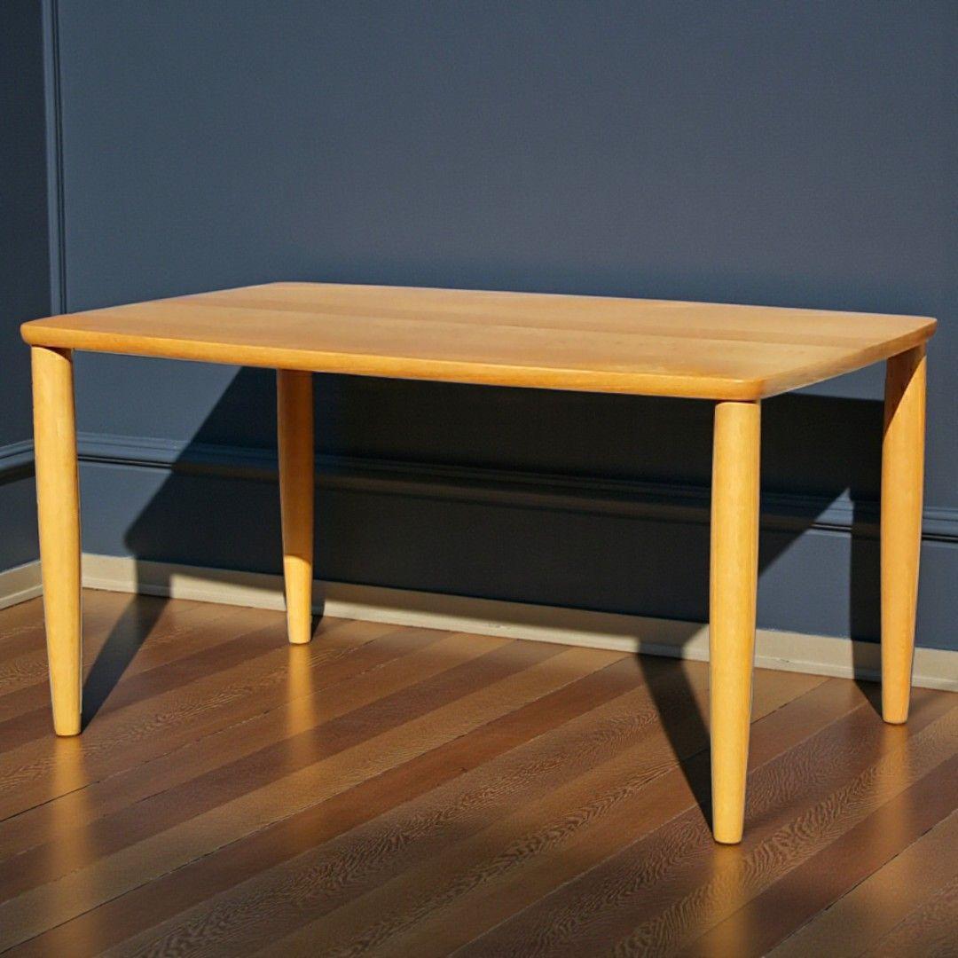 柏木工 KASHIWA ダイニングテーブル ナラ材 無垢 飛騨の家具 樽型