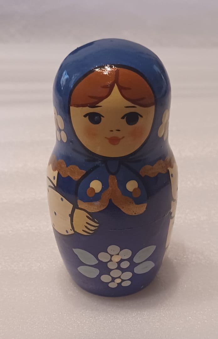 本場ロシア製 木製マトリョーシカ MADE IN RUSSIA