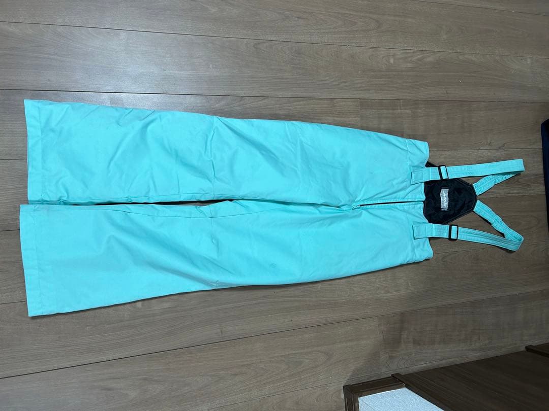 スキーウェアセット ネイビーとミントグリーン