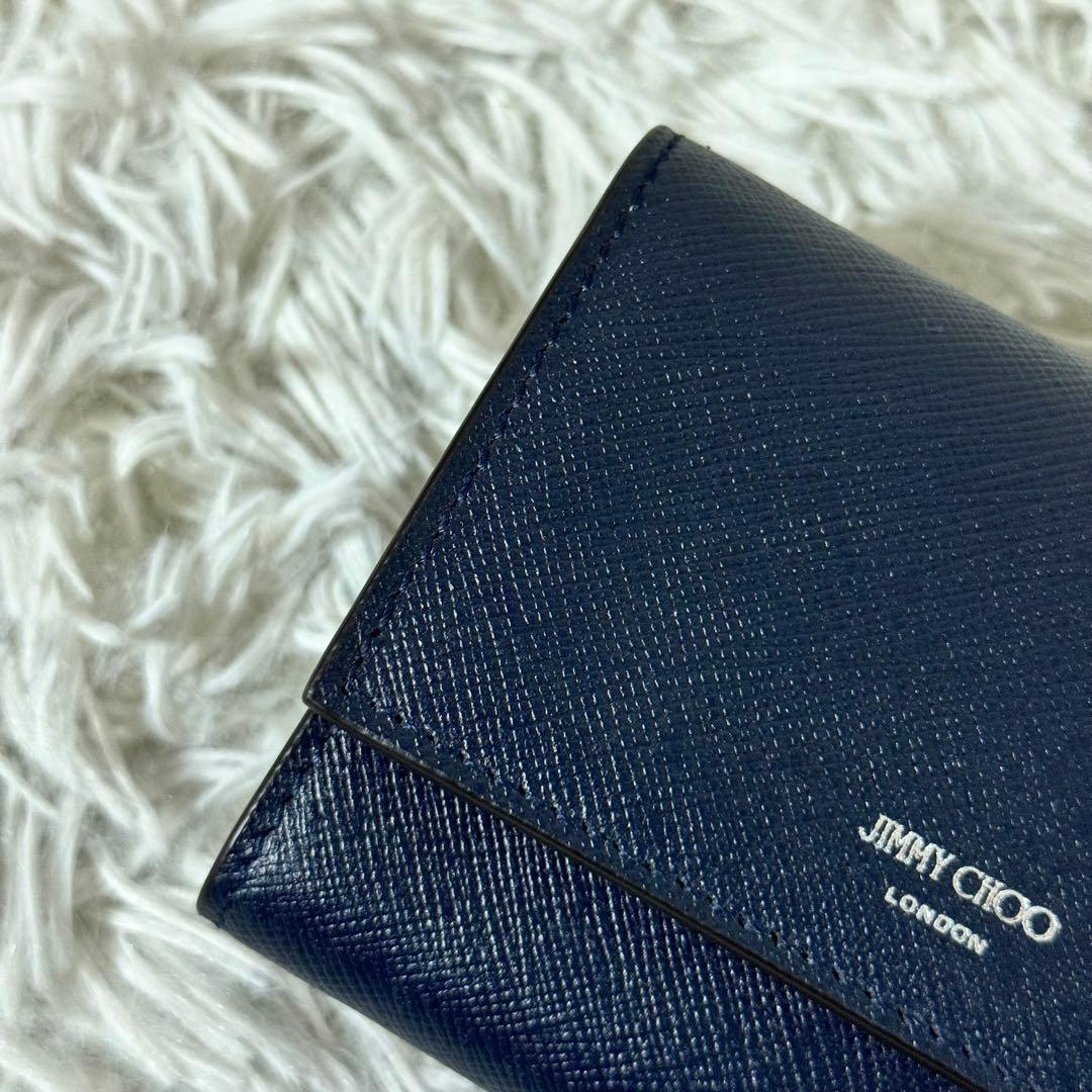 新品未使用✨JIMMY CHOO ジミーチュウ　三つ折り財布　RAIN レイン