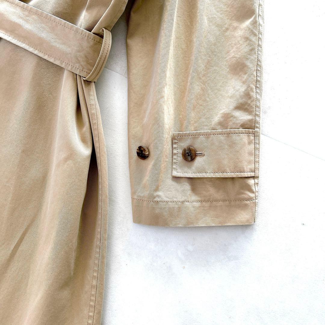 希少✨人気✨現行　エス　トレンチコート　ロング　干場義雅　ベージュ　サイズ3 L