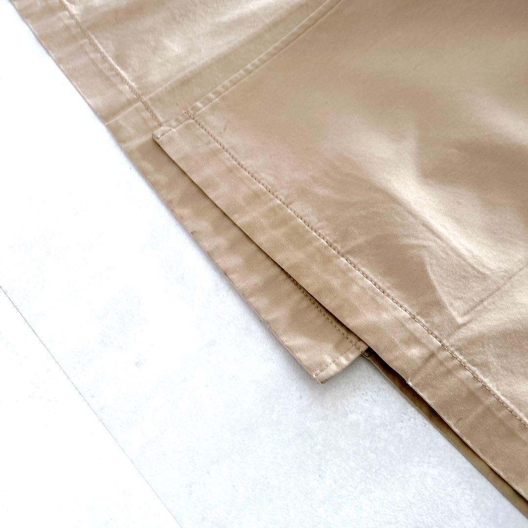 希少✨人気✨現行　エス　トレンチコート　ロング　干場義雅　ベージュ　サイズ3 L