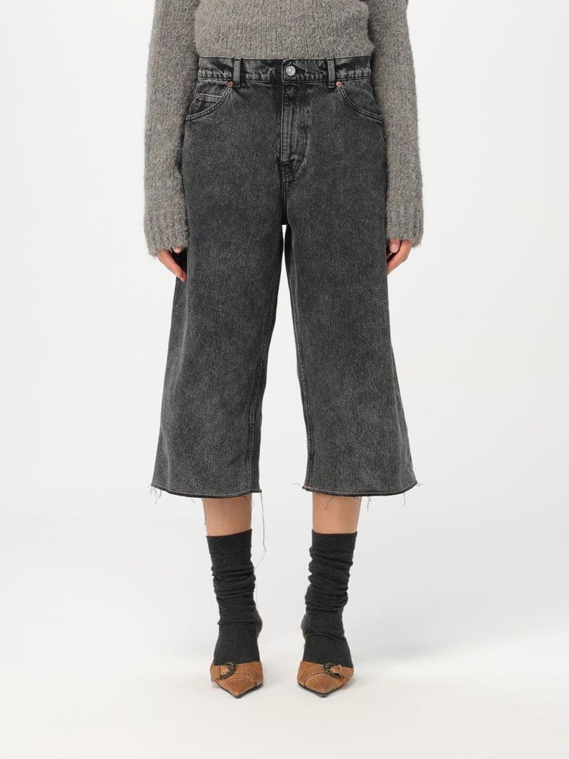 パンツ our legacy capri cut black chain twill