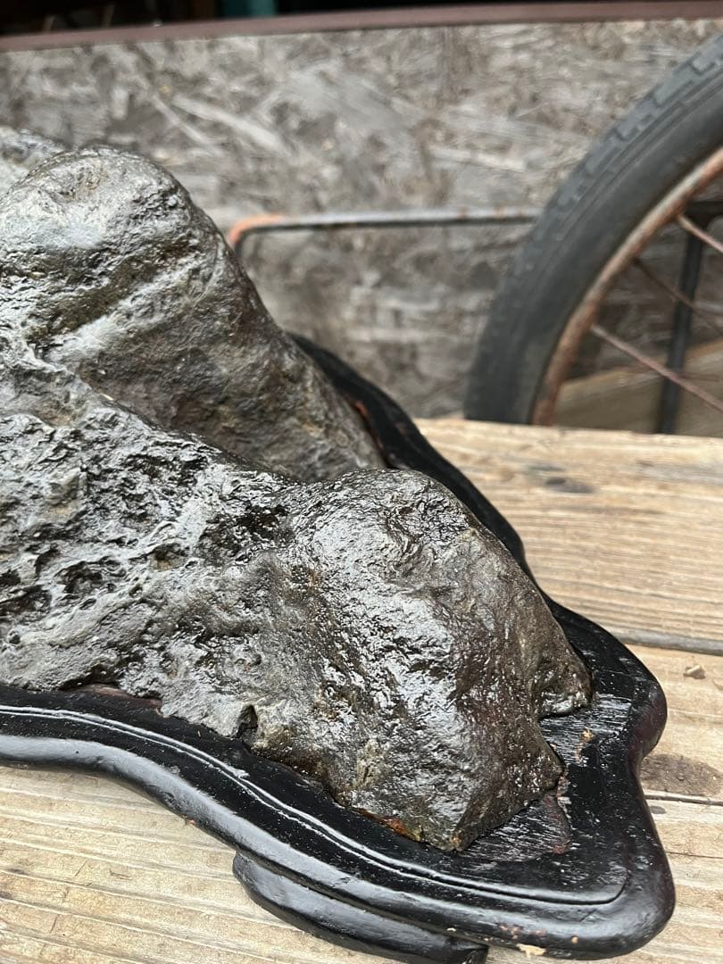 特大鑑賞石、60センチ、幸太郎石、幸太郎石台座付き、盆景石、盆石、水石、