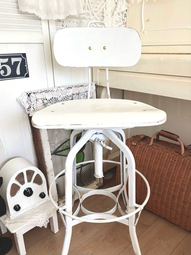 アンティーク ヴィンテージ シャビー カントリー インダストリアル チェア