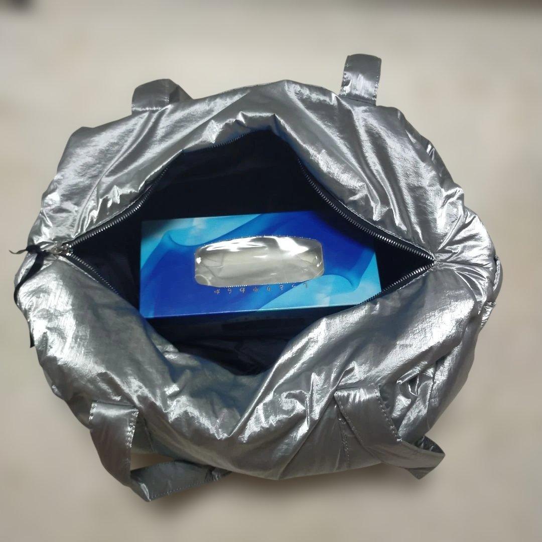 repetto レペット シルバー ダッフルバッグ