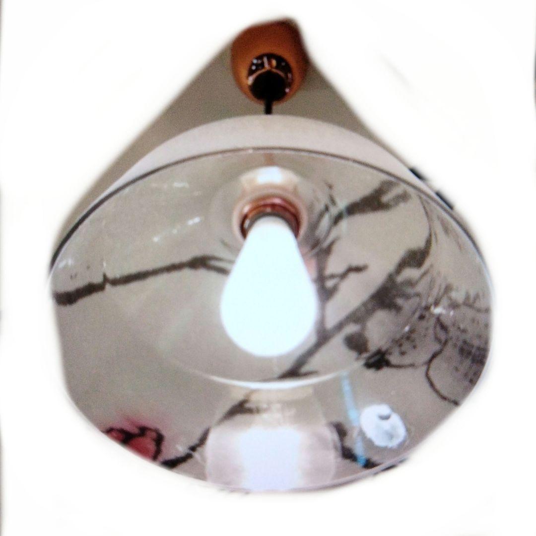 クリアガラス ペンダントライト ローズゴールド