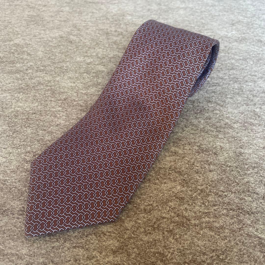 新品‼️ エルメス　HERMES ネクタイ　シルク100%