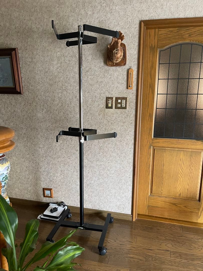 【商品】通販生活　回転ハンガーラック　森の服　SGマーク付き