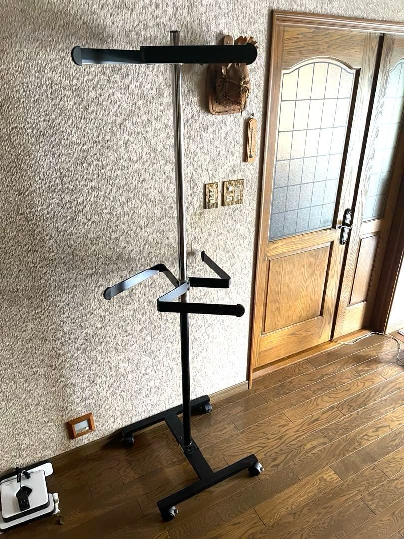 【商品】通販生活　回転ハンガーラック　森の服　SGマーク付き