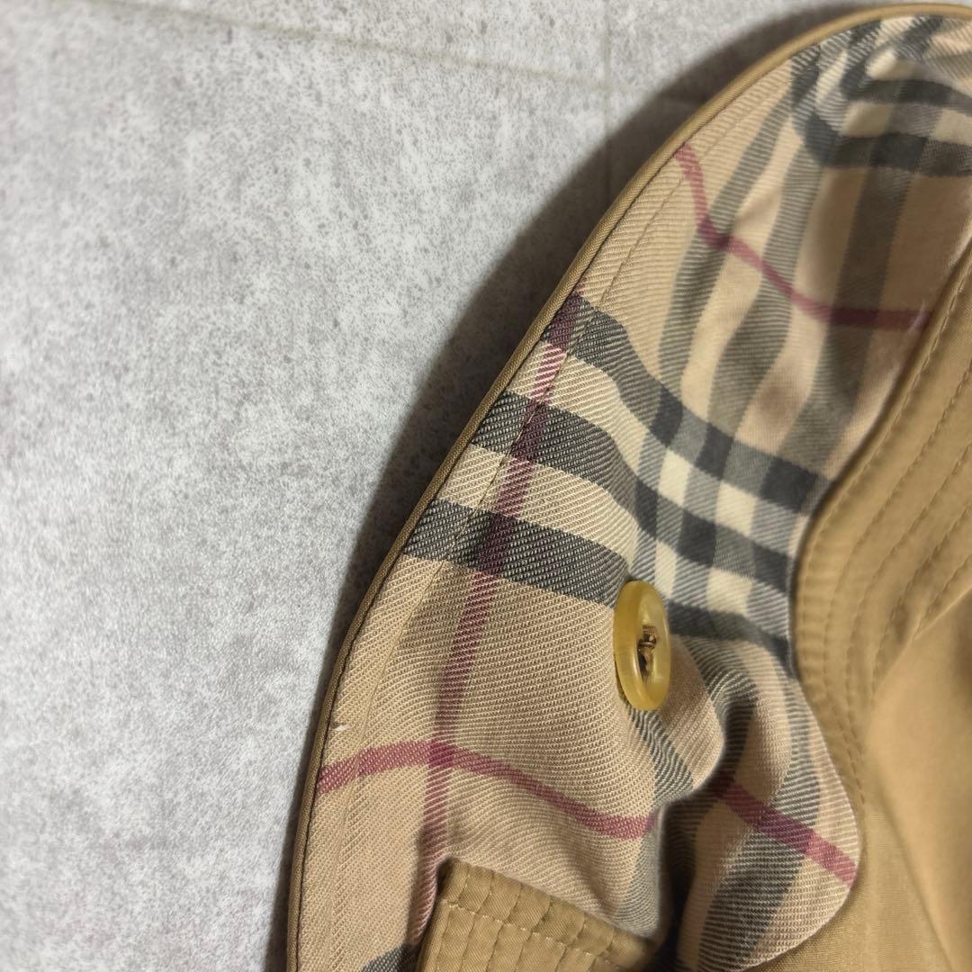 Burberry ノバチェック ステンカラーコート ベージュ L ユーロ