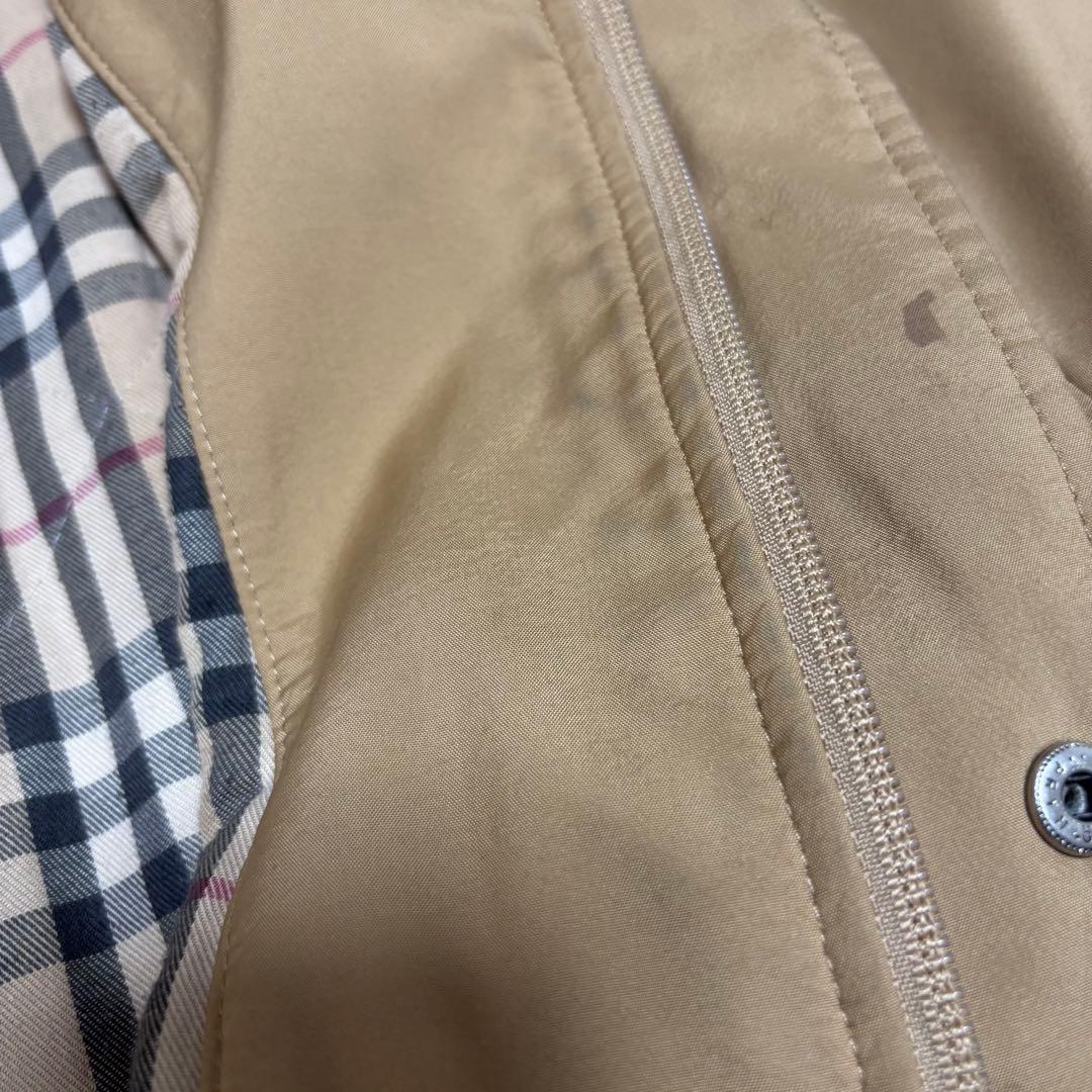 Burberry ノバチェック ステンカラーコート ベージュ L ユーロ