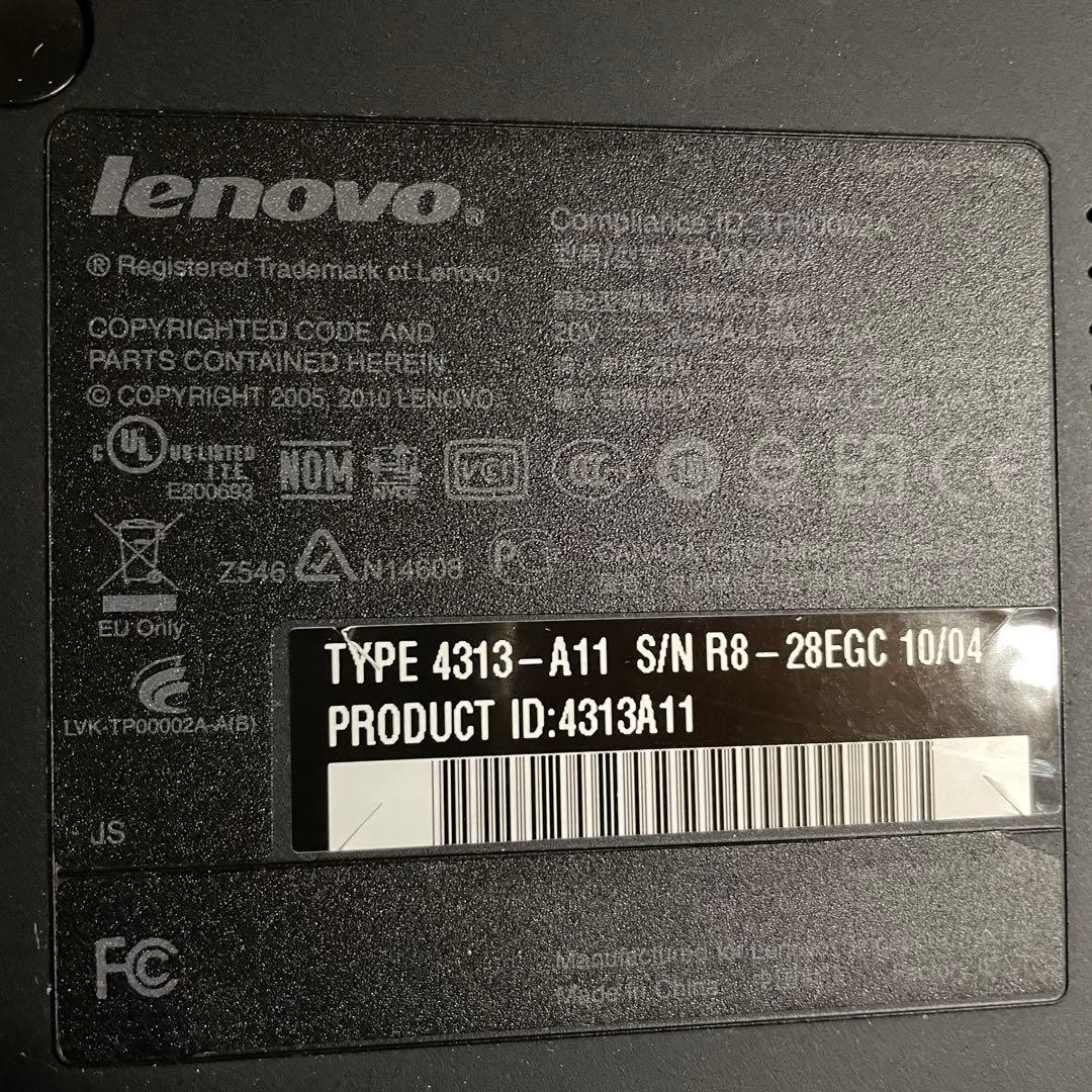 Windowsノート本体 Lenovo ThinkPad T510 Windows 11 Pro