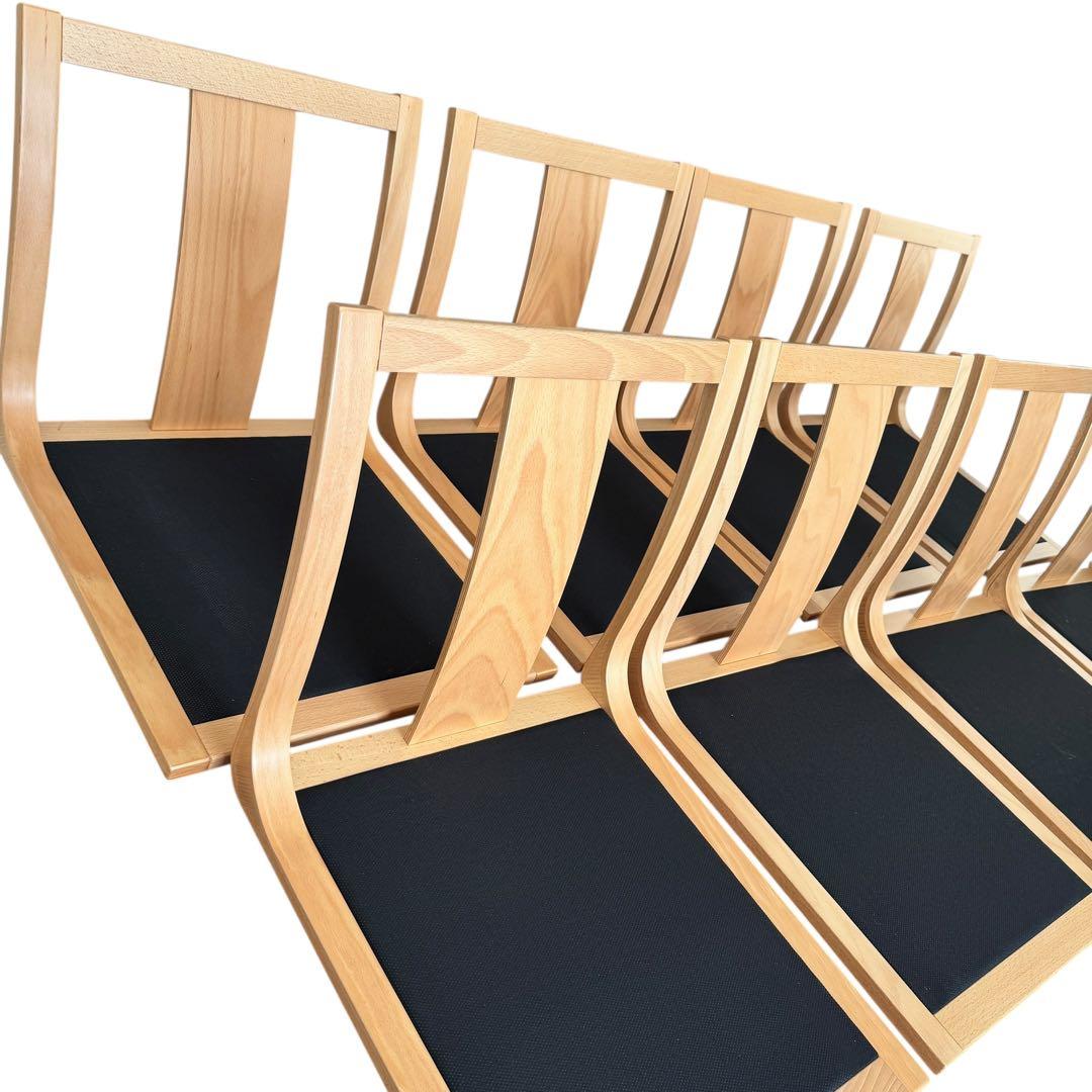 クレス 座椅子 8脚セット　ブナ材 和室 旅館用