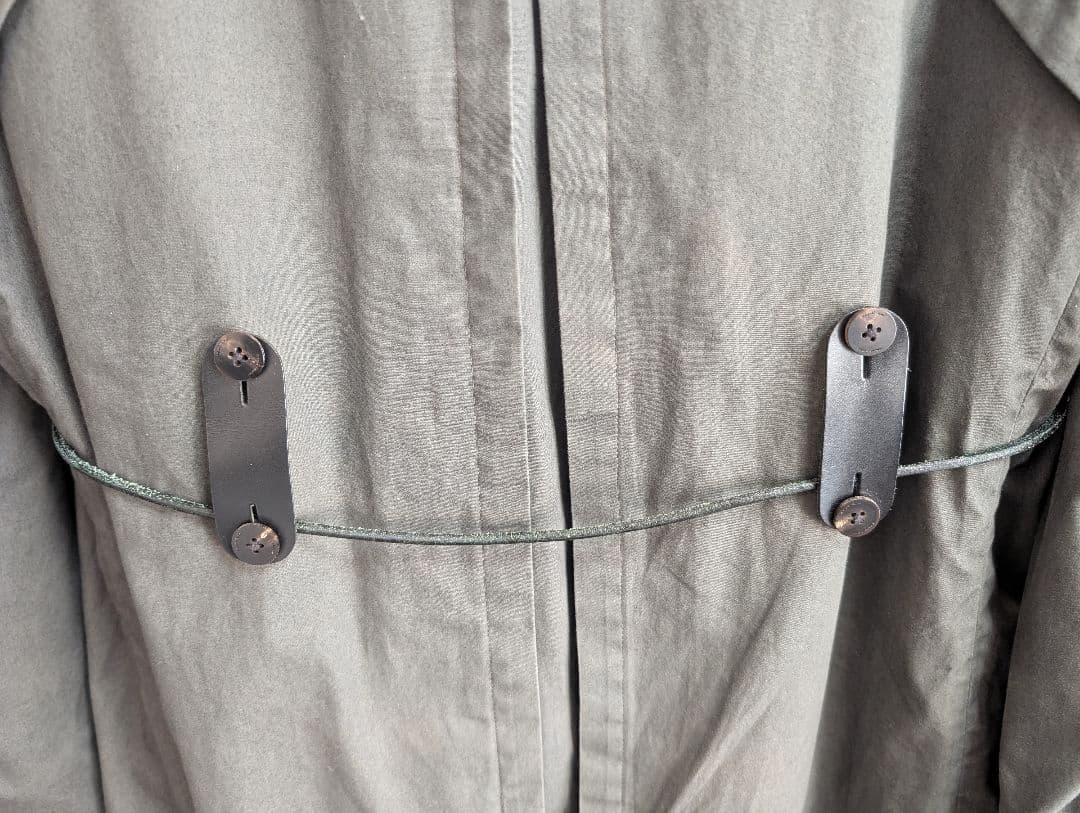 Nobuyuki matsui トレンチコート