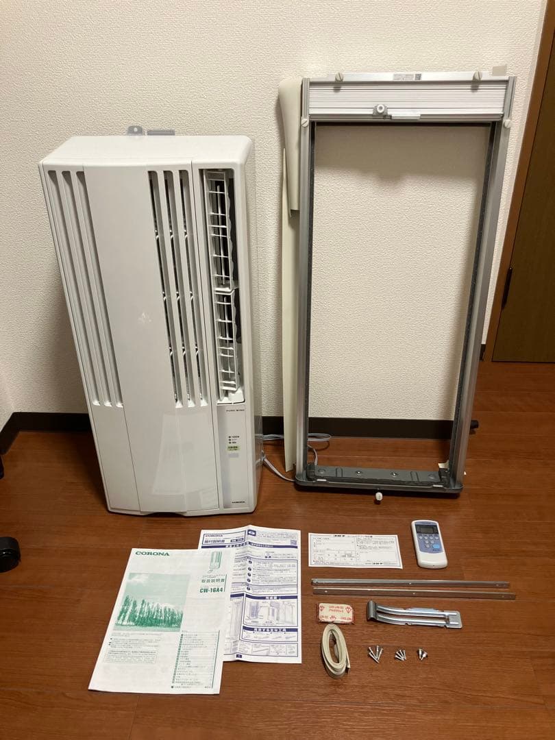 【2024年製】CORONAコロナ窓用冷房専用エアコン CW-16A4