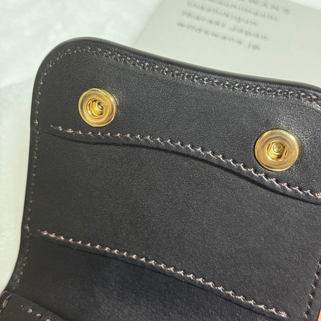 ⭐️未使用級⭐️ワイルドスワンズ パームV2 二つ折り財布 サドルプルアップ 黒