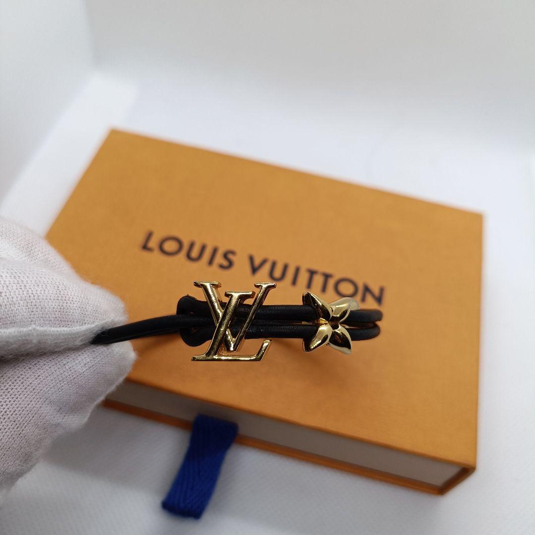 極美品✨️保存箱袋　ヴィトン　ブレスレット　ゴールド　20cm以下　M